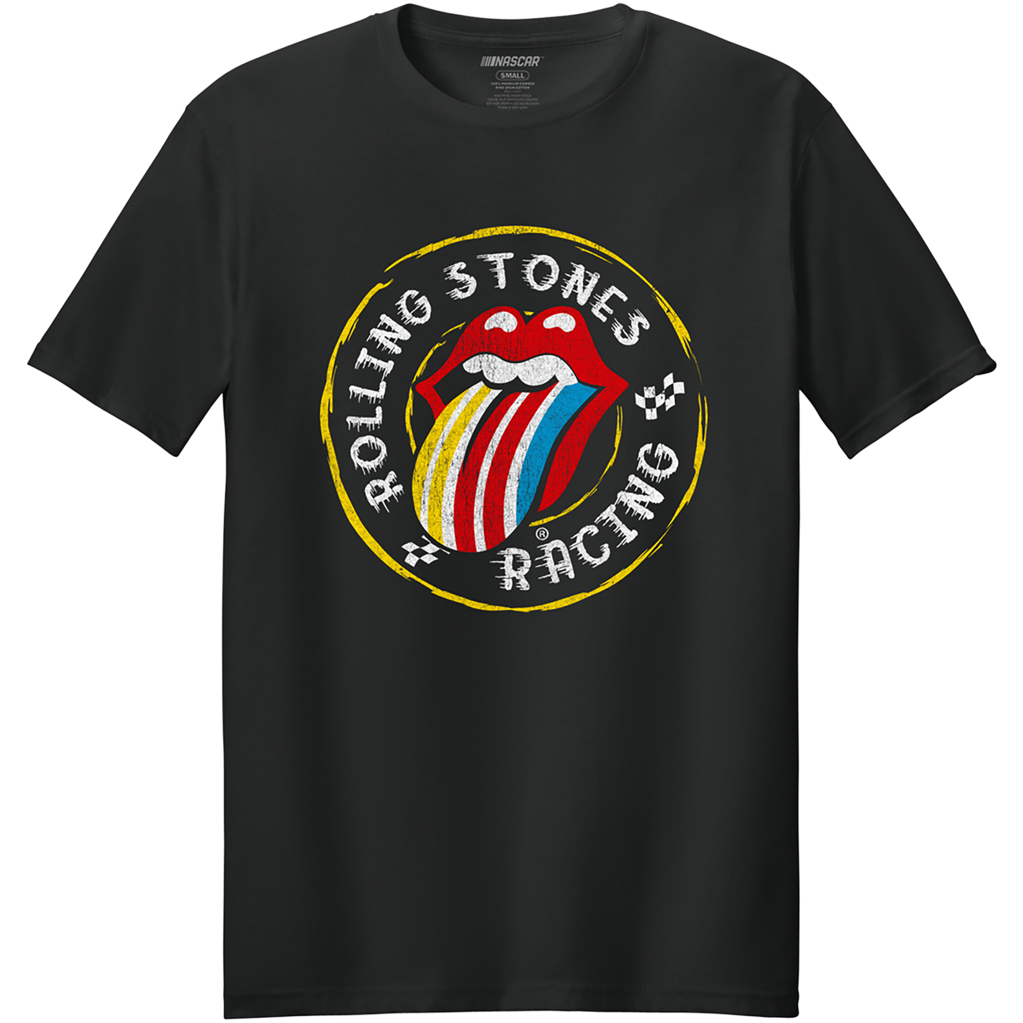 The Rolling Stones X NASCAR Lick Racing T-Shirt - The Rolling Stones