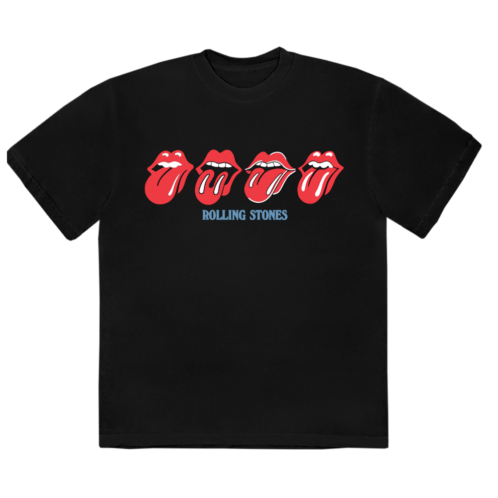 Rolling Stones Licks Black T-Shirt - The Rolling Stones Rolling Stones Licks Black T-Shirt - The Rolling Stones