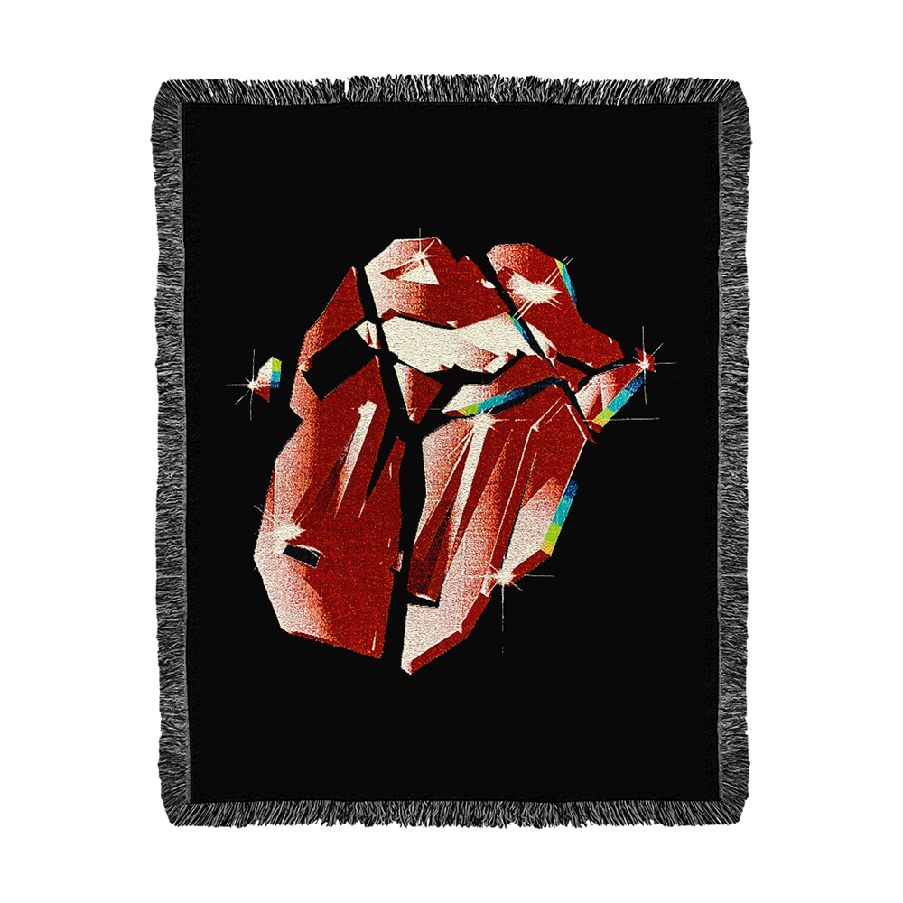 Diamond Tongue Blanket - The Rolling Stones Diamond Tongue Blanket - The Rolling Stones