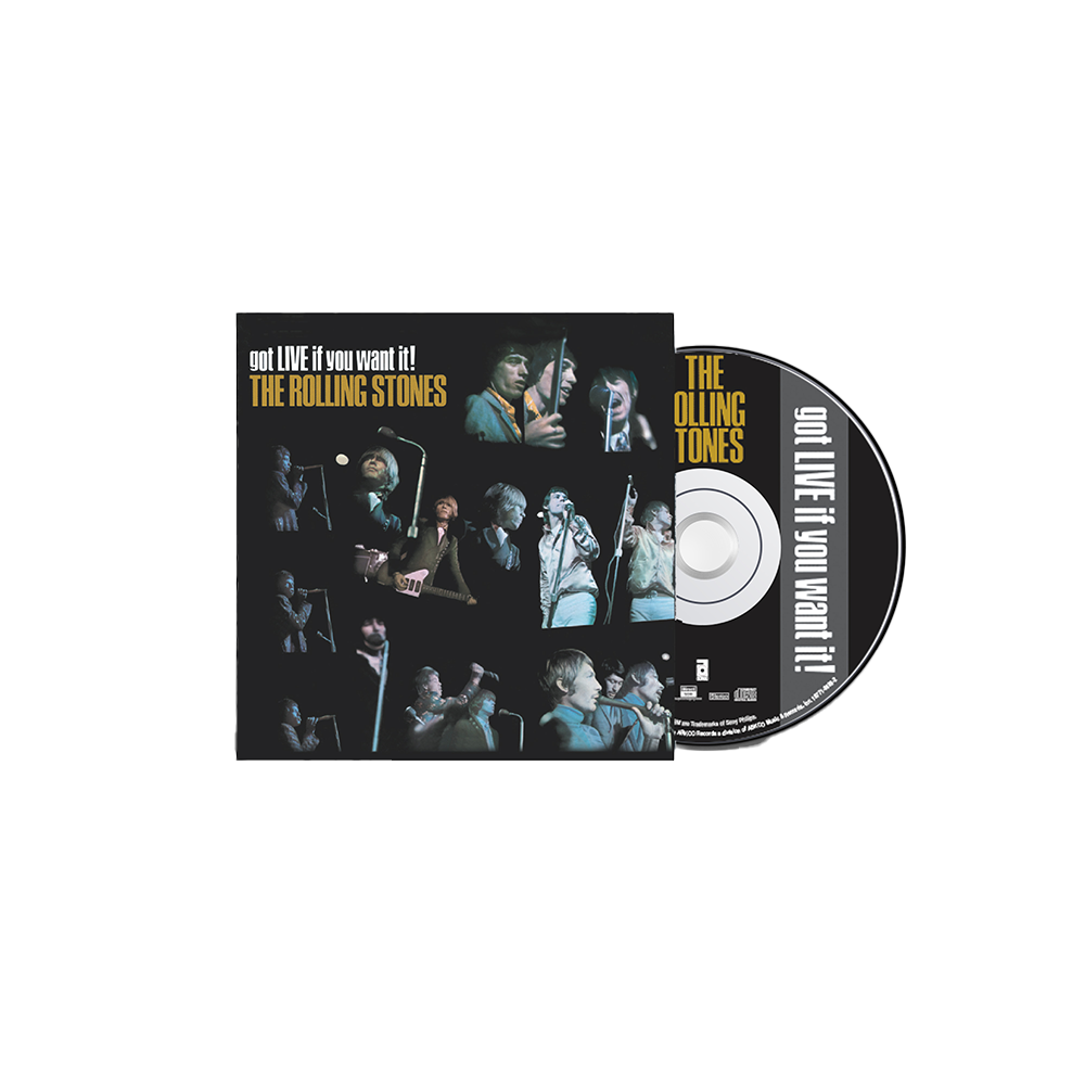 Got Live If You Want It CD