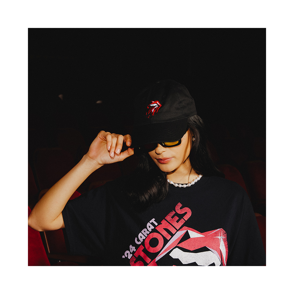 Hackney Diamonds Tour Shattered Tongue Hat Model