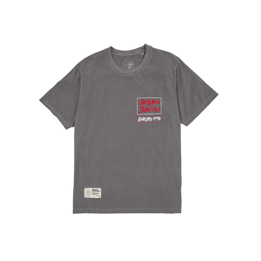 Rolling Stones Urban Jungle Tシャツ Urban Jungle Charcoal '90 Tour T-Shirt - The Rolling Stones