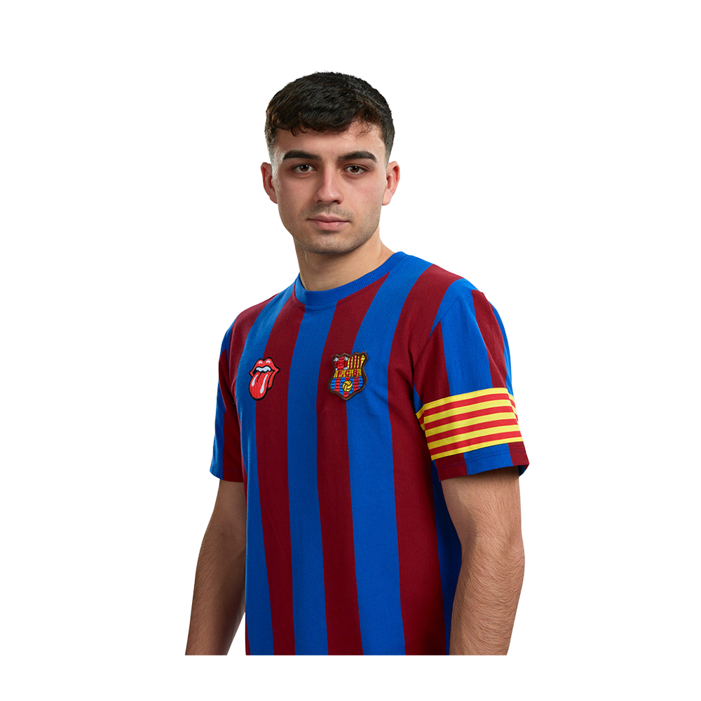 Hackney Diamonds x FC Barcelona Jersey Model 1