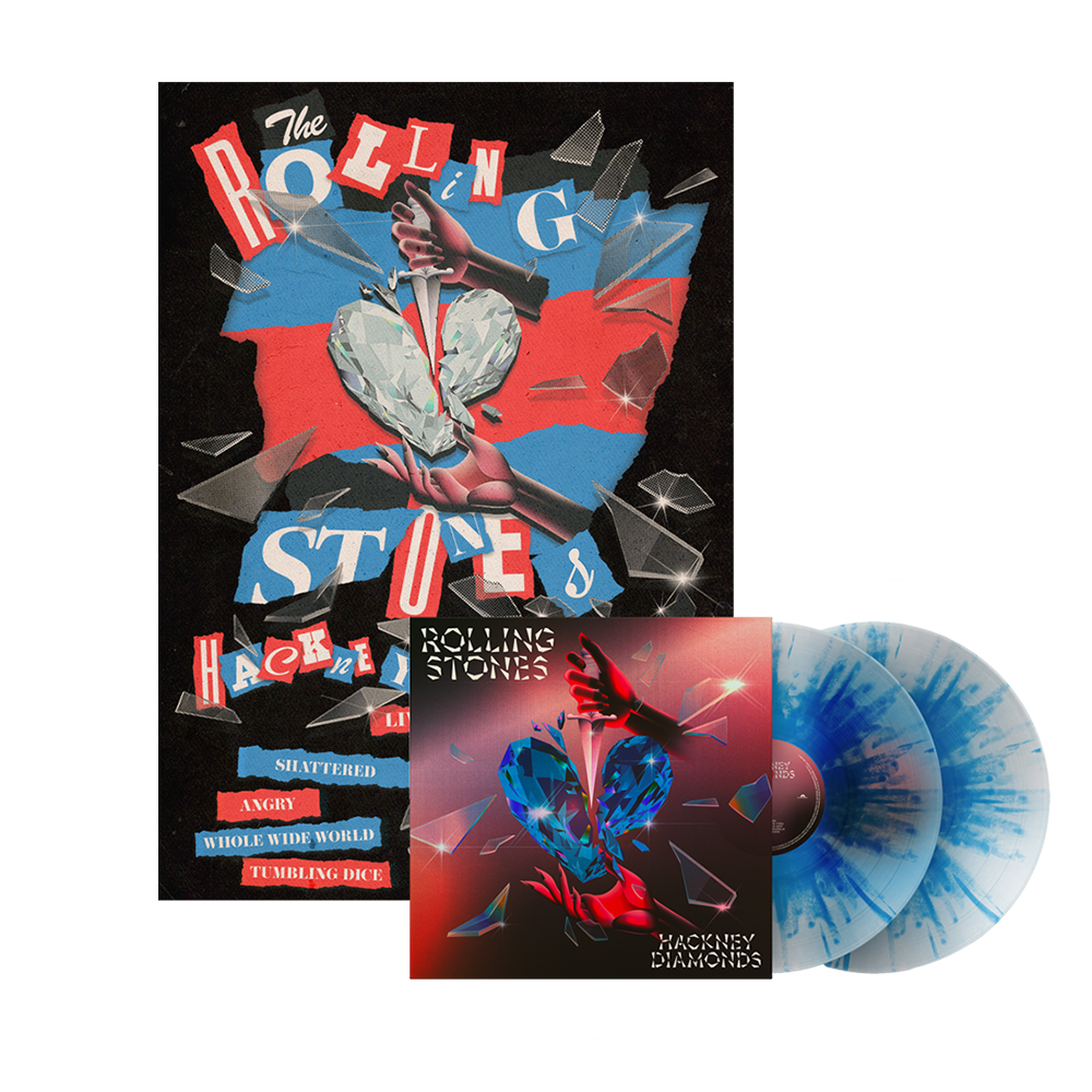 Hackney Diamonds 2LP + Lithograph - The Rolling Stones Hackney Diamonds 2LP + Lithograph - The Rolling Stones