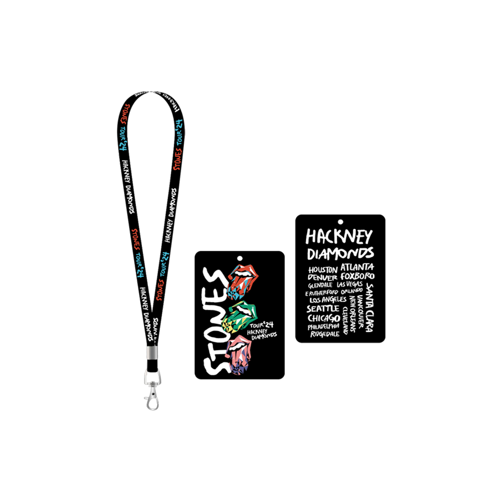 Hackney Diamonds Tour Laminate & Lanyard (w/ Missouri)
