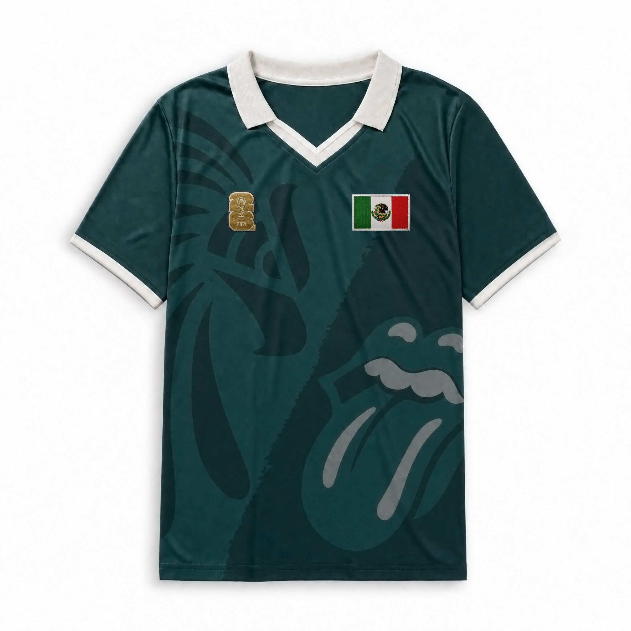 Rolling Stones x FIFA World Cup 2026™ Mexico Jersey - The Rolling
