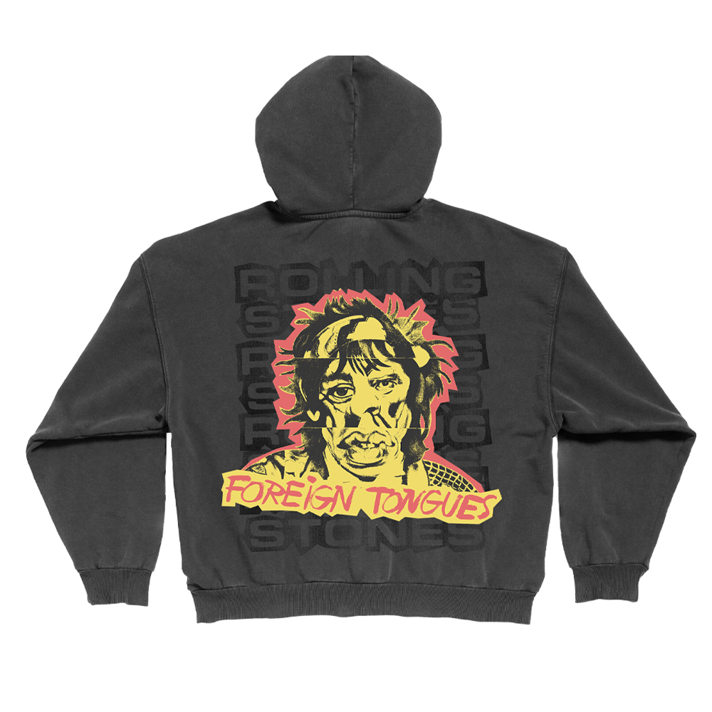 Foreign Tongues Zip Hoodie - The Rolling Stones