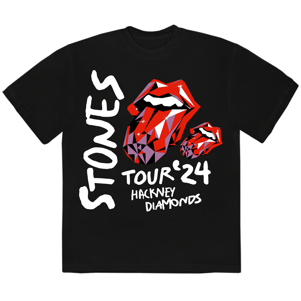 Hackney Diamonds Tour Dateback T-Shirt Front