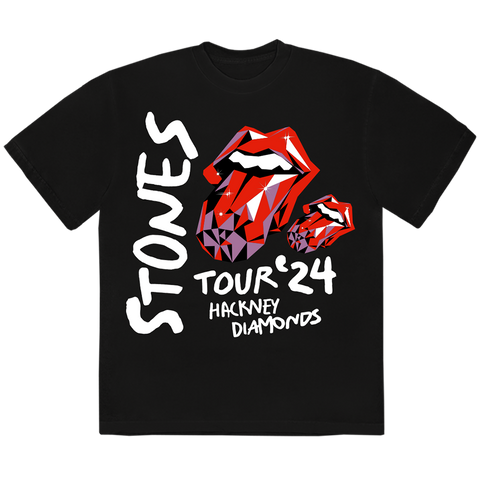 Hackney Diamonds Tour Dateback T-Shirt