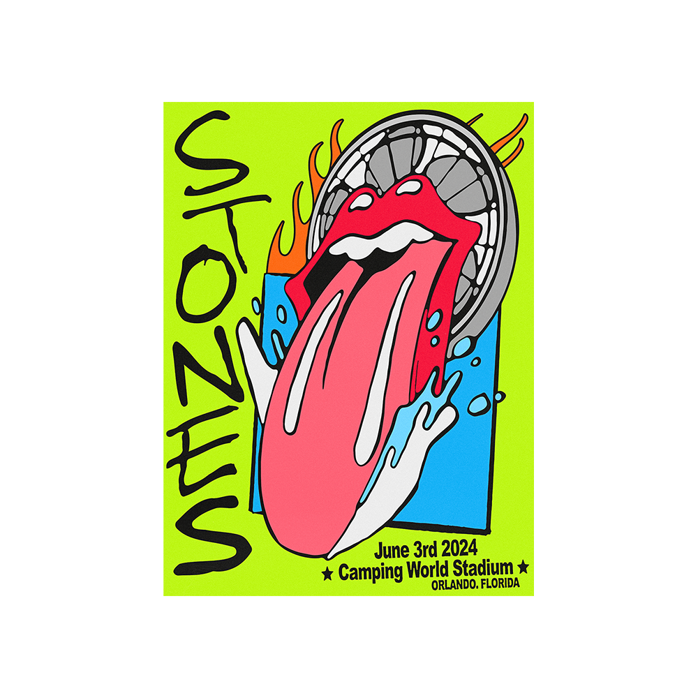 Orlando, FL 2024 Lithograph