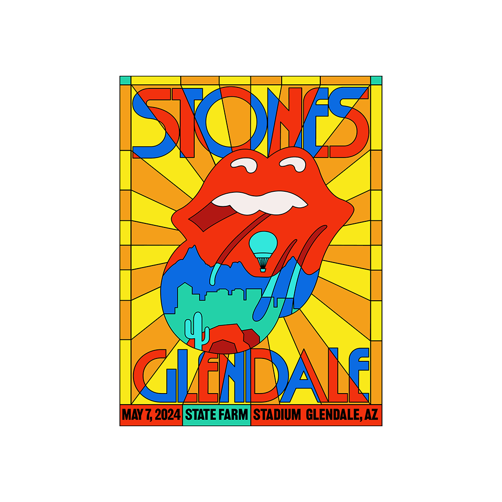 Glendale, AZ 2024 Lithograph