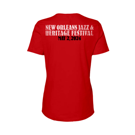 Jazzfest Women's T-Shirt Back
