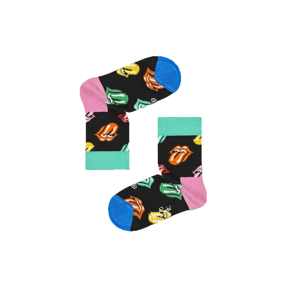 The Rolling Stones x Happy Socks Kids Paint It Bright Socks