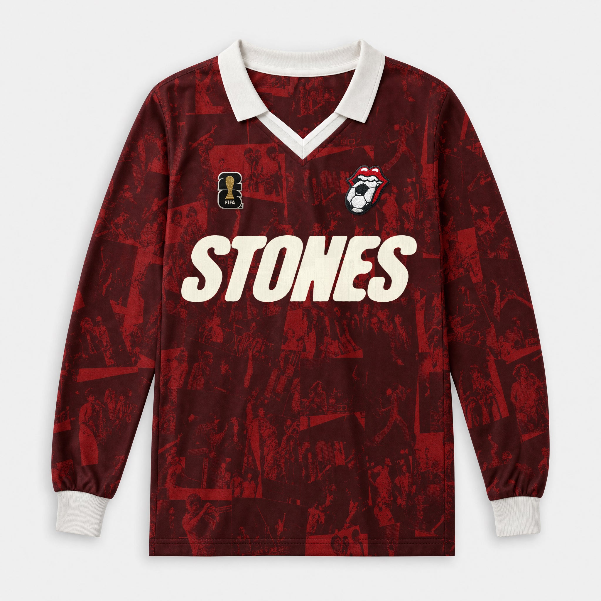 The Rolling Stones x FIFA World Cup 2026™ Stones Icon Longsleeve