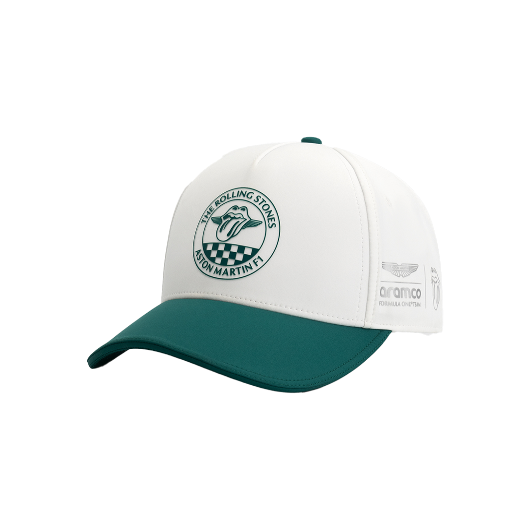 The Rolling Stones×ASTON MARTIN コラボキャップ ASTON MARTIN Aramco F1® X ROLLING STONES CAP - The Rolling Stones
