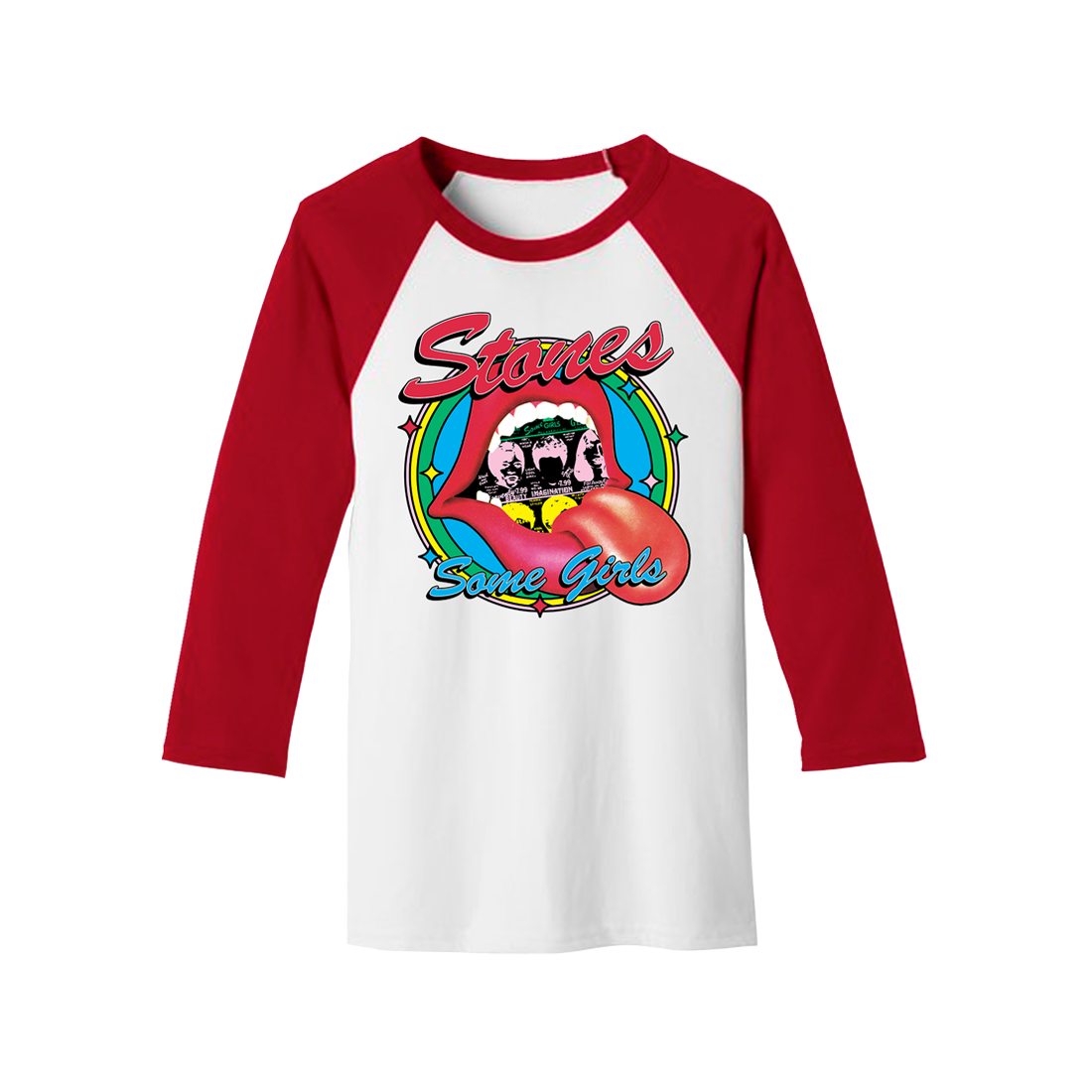 Some Girls Tongue Raglan