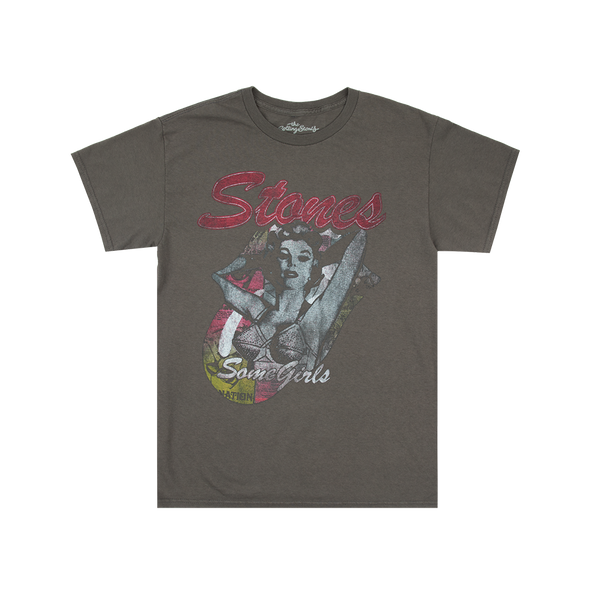 Some Girls Charcoal T-Shirt – The Rolling Stones