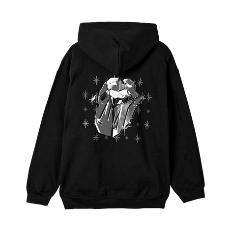 Shattered Icy Tongue Hoodie -back