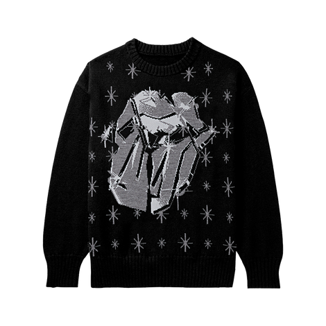 Shattered Icy Tongue Knit Sweater