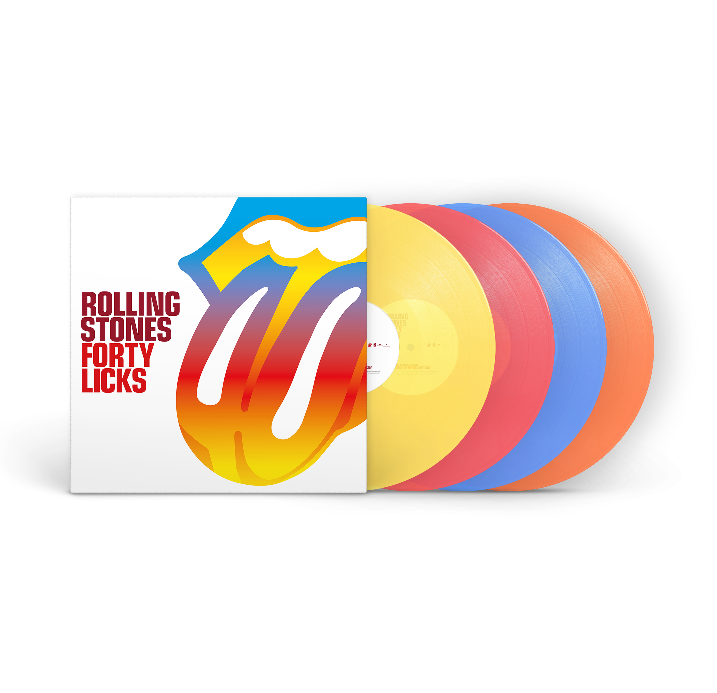 The Rolling Stones - Forty Licks 4LP - The Rolling Stones The Rolling Stones - Forty Licks 4LP - The Rolling Stones