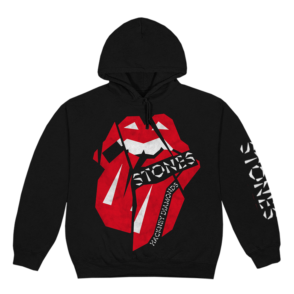 Hackney Diamonds Tracklist Hoodie Front