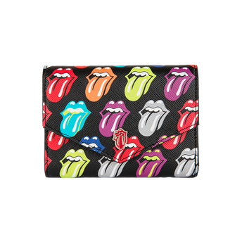 Tri-Fold Colorful Tongue Wallet