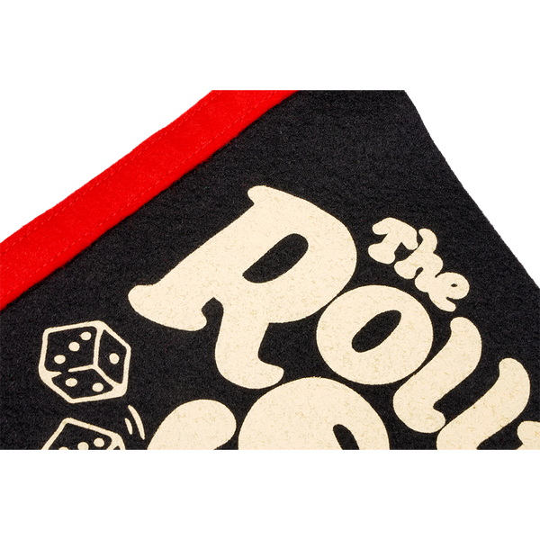 Dice Pennant (Black) – The Rolling