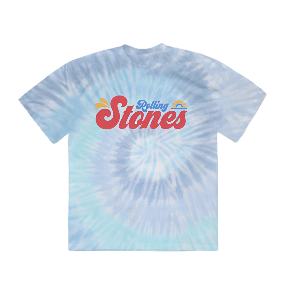 Tie Dye Summer T-Shirt - The Rolling Stones Tie Dye Summer T-Shirt - The Rolling Stones