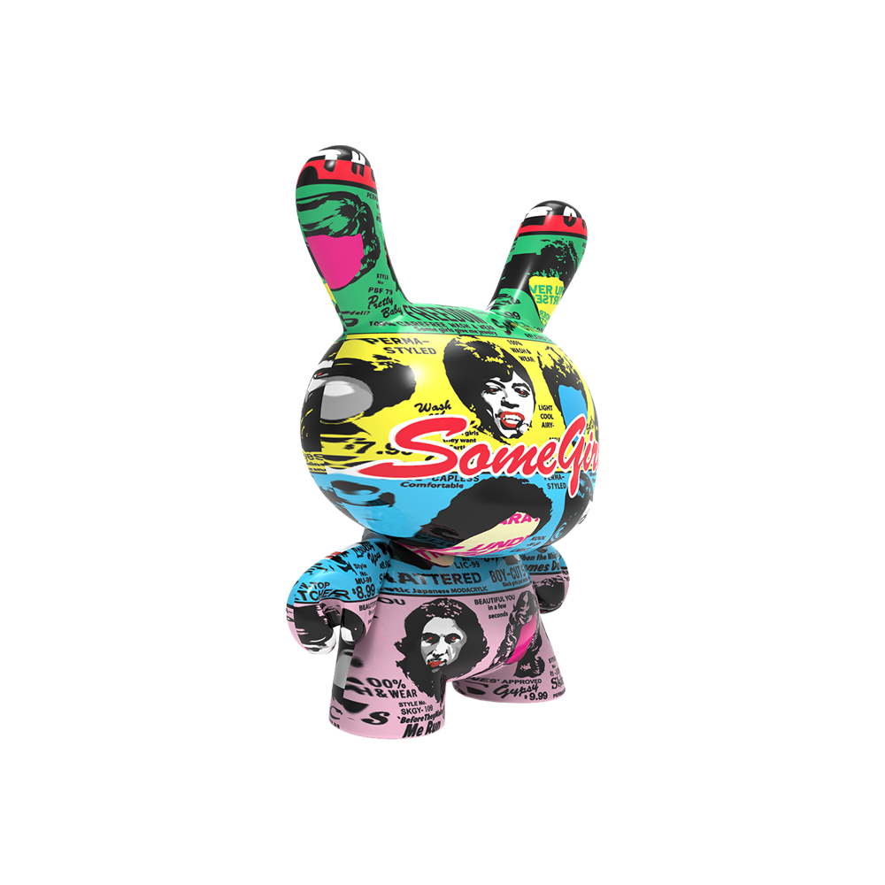 The Rolling Stones x Kidrobot 8" ICON DUNNY - SOME GIRLS Side