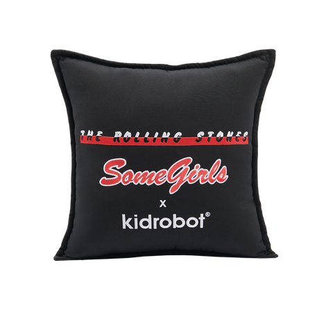 The Rolling Stones x Kidrobot Some Girls 16" Plush Pillow Back