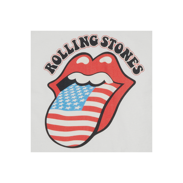 Rolling stones t shirt american flag tongue deals