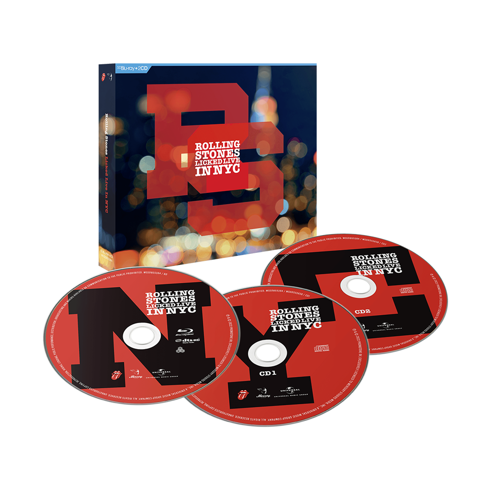Licked Live in NYC SD Blu-Ray + 2CD