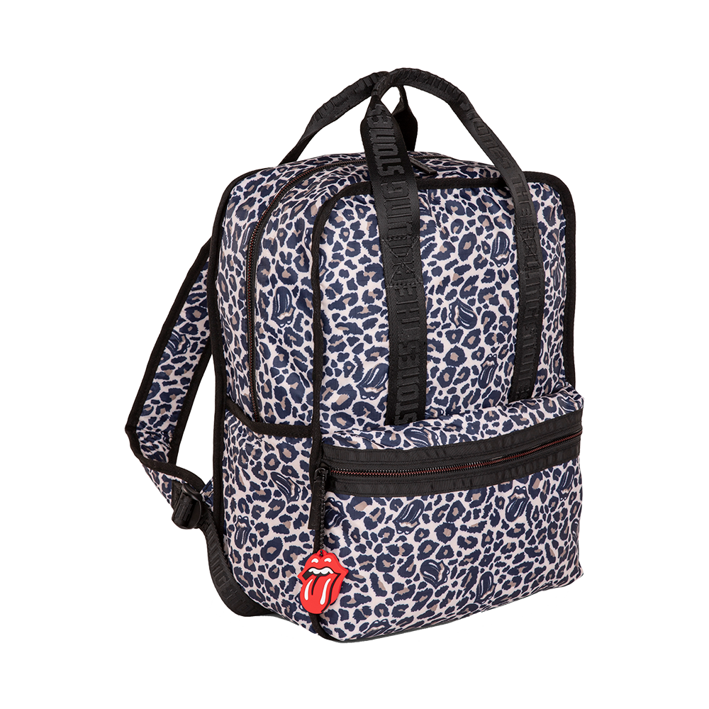 Animal Print Backpack The Rolling Stones