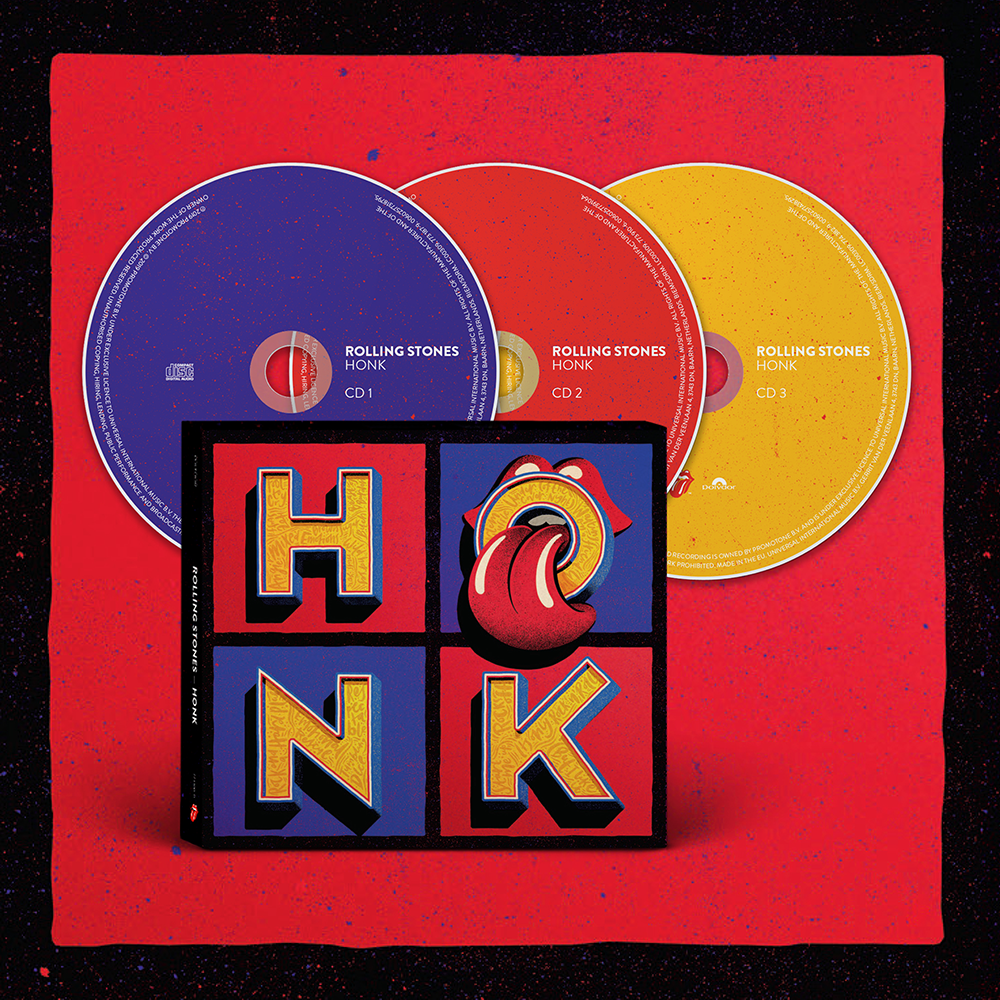 Honk Deluxe Edition 3CD - The Rolling Stones Honk Deluxe Edition 3CD - The Rolling Stones