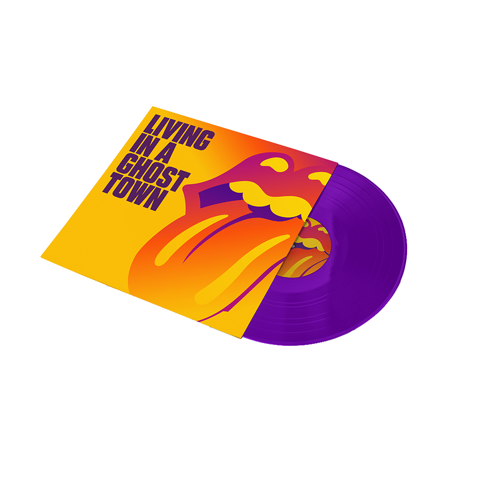 Living In A Ghost Town Purple 10" Vinyl