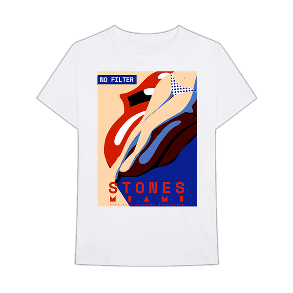 Miami Swim T-Shirt The Rolling Stones