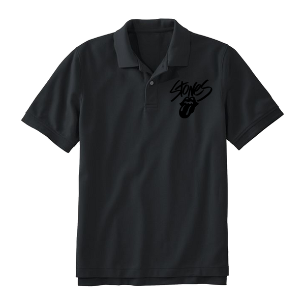 Paint It Black Polo TShirt The Rolling Stones
