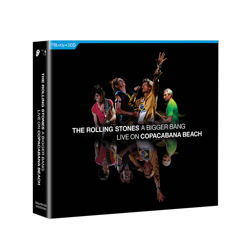A Bigger Bang Live On Copacabana Beach SD Blu-Ray + 2CD - The A Bigger Bang Live On Copacabana Beach SD Blu-Ray + 2CD - The
