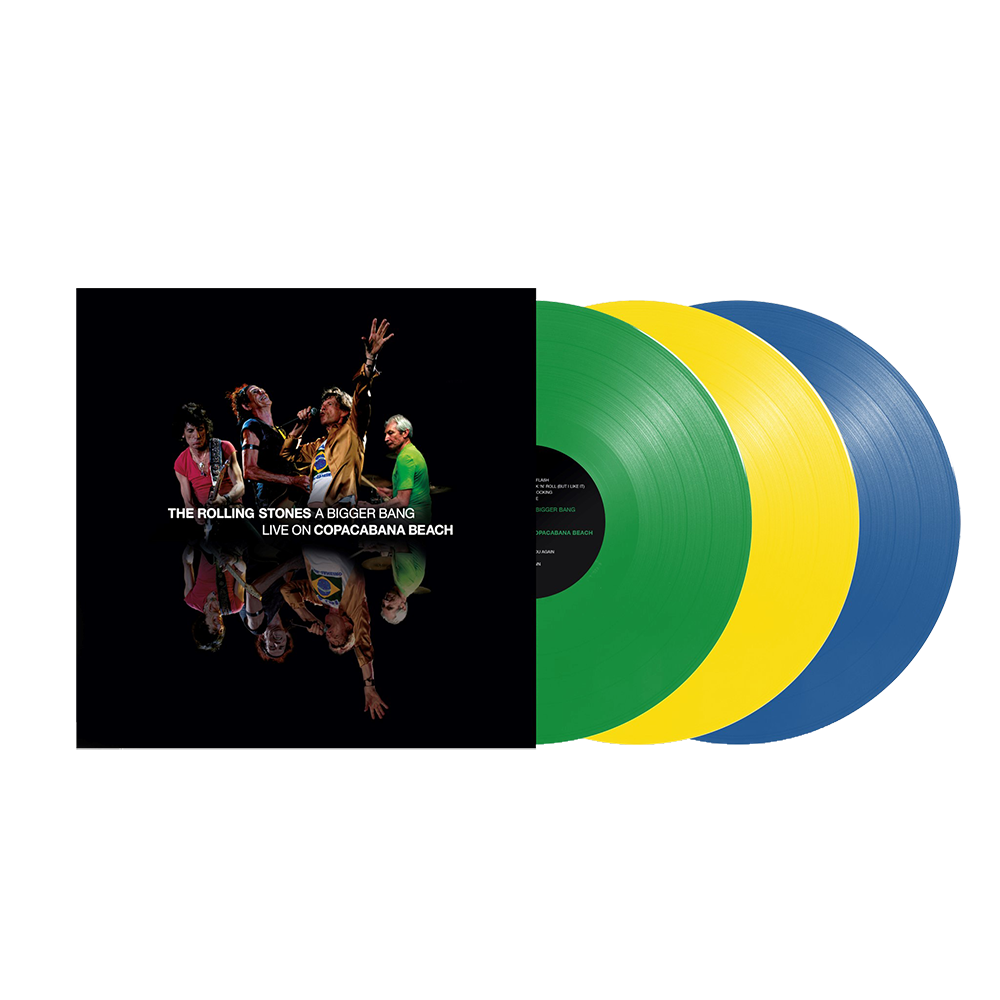 A Bigger Bang Live On Copacabana Beach 3LP Limited Edition