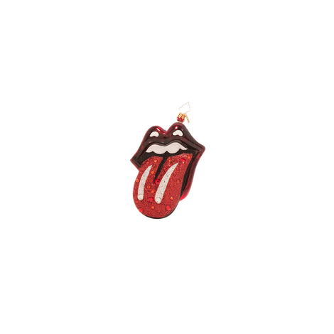 Radko x Rolling Stones Diamond Anniversary Ornament Front