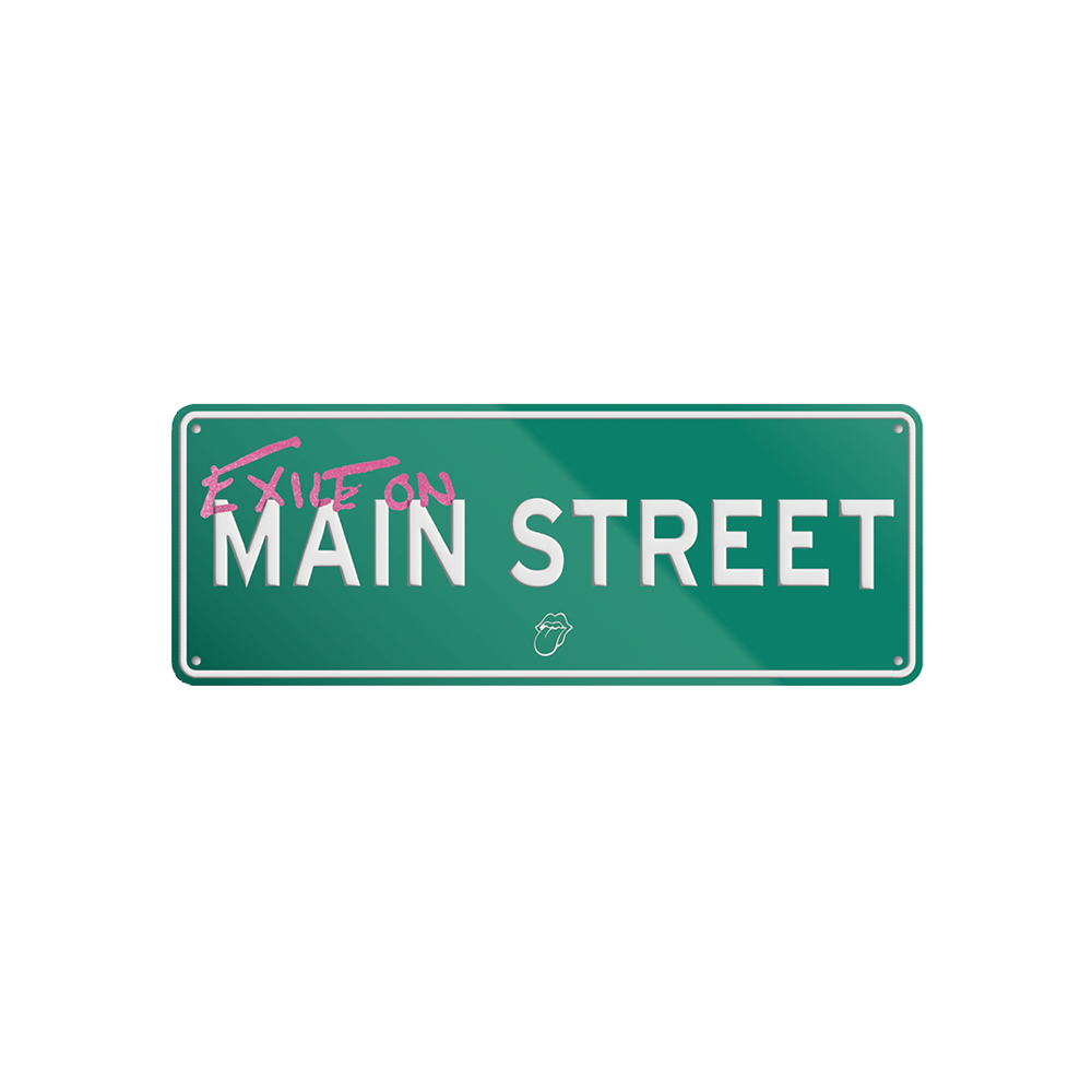 Exile on Main Street Sign Front