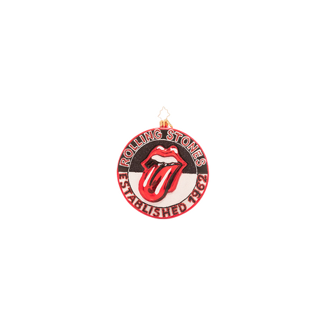 Radko x Rolling Stones 60 Years of The Stones Ornament Front