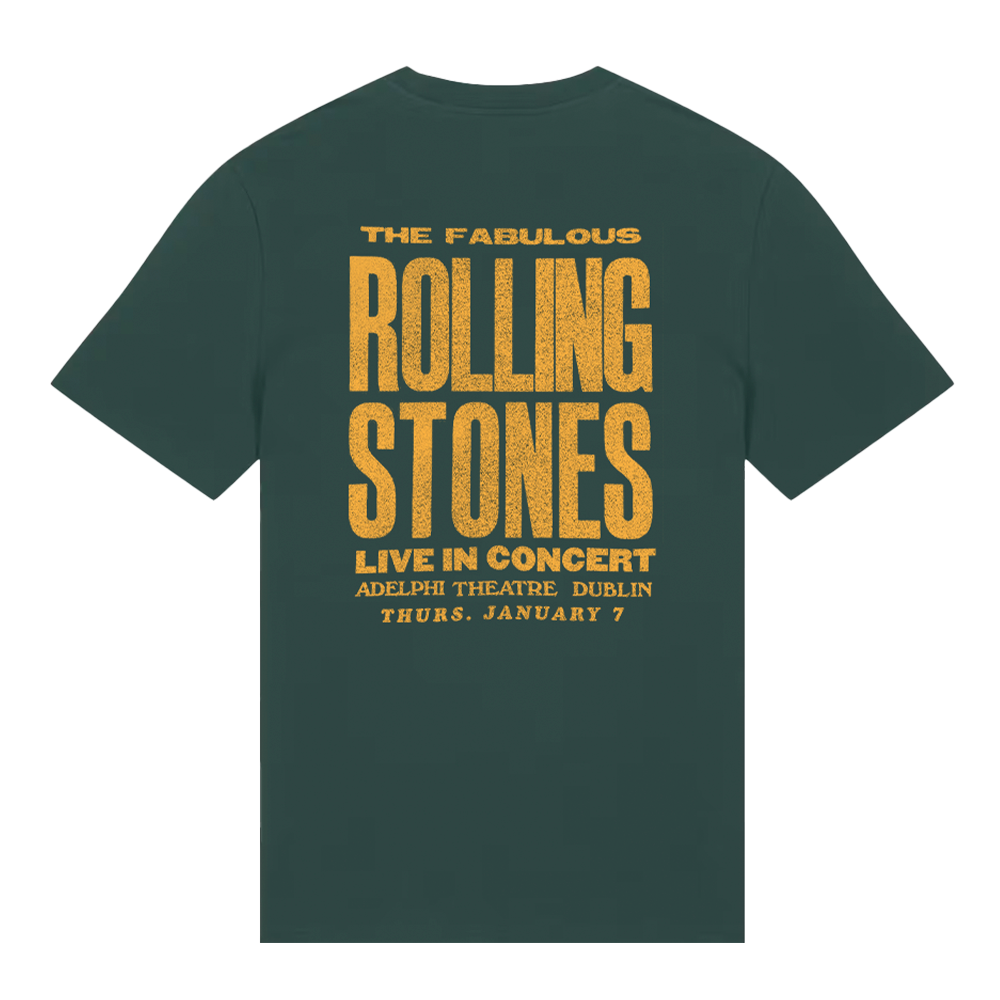 Rolling Stones Dublin Concert T-Shirt Back