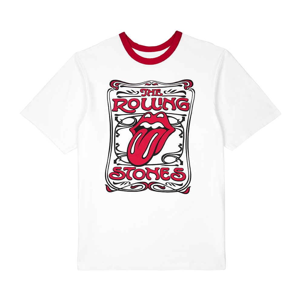 TONGUE POSTER RINGER T-SHIRT 1