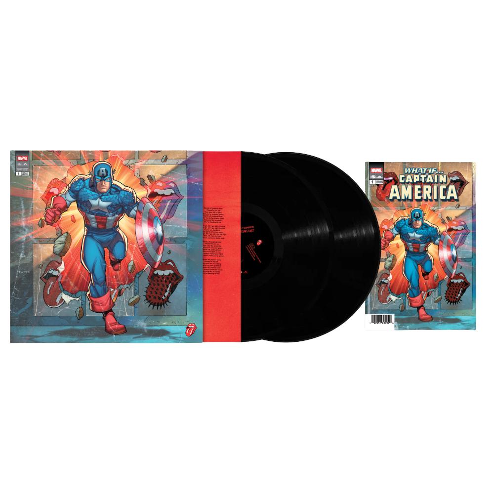 Foreign Tongues Limited Edition Marvel Vinyl + Comic Book / CAPTAIN AMERICA