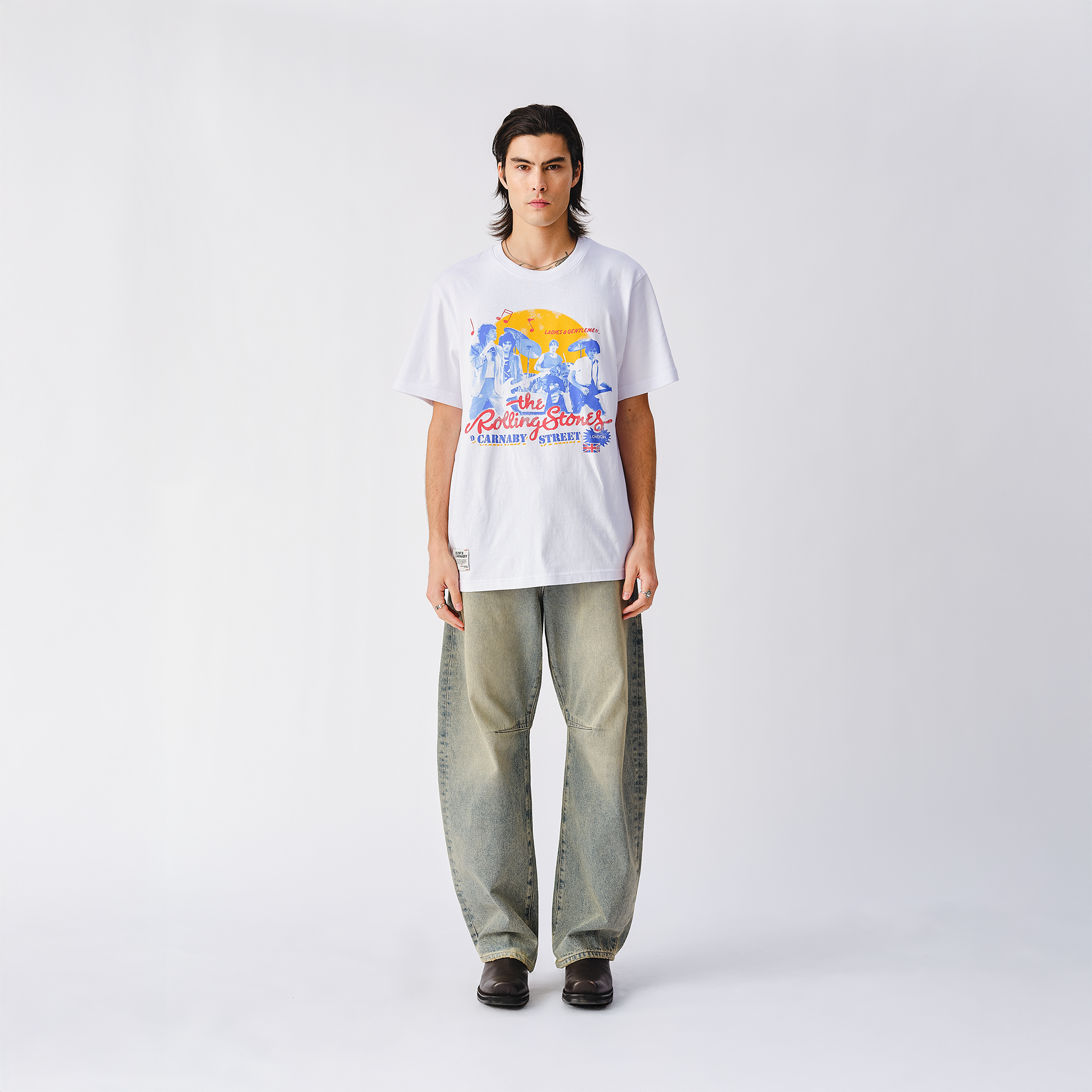 Ladies & Gentlemen The Rolling Stones White T-Shirt