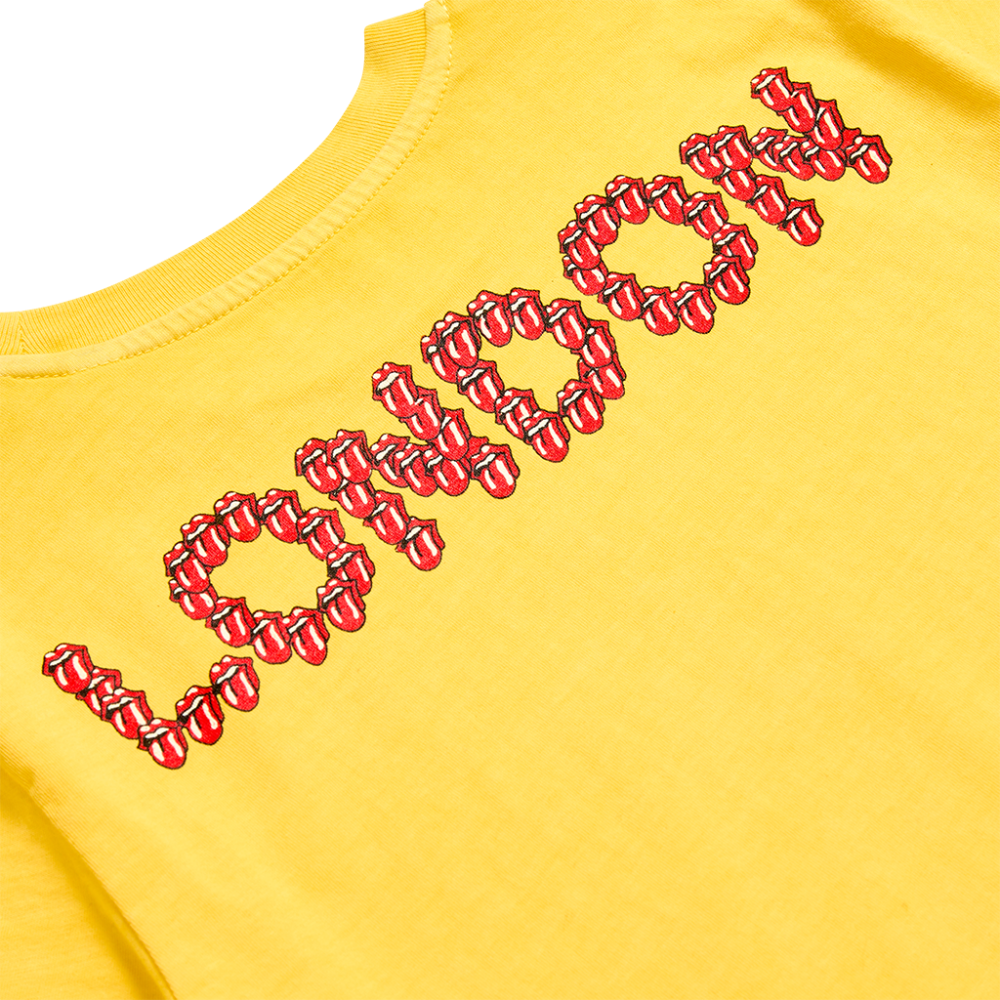 Kids Illustrated London Yellow T-Shirt - Details