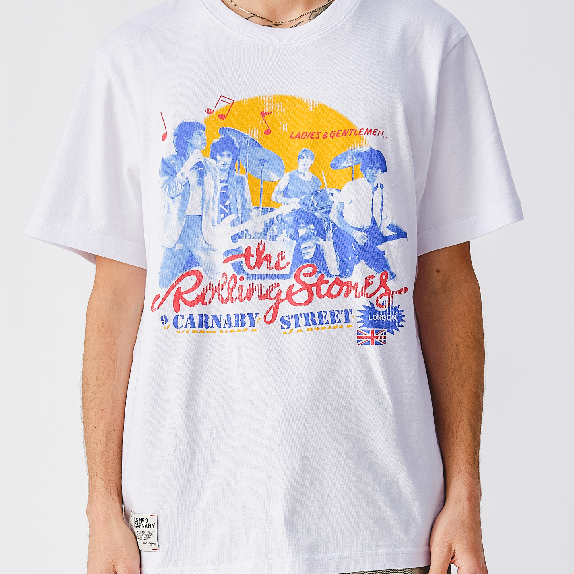 Ladies & Gentlemen The Rolling Stones White T-Shirt