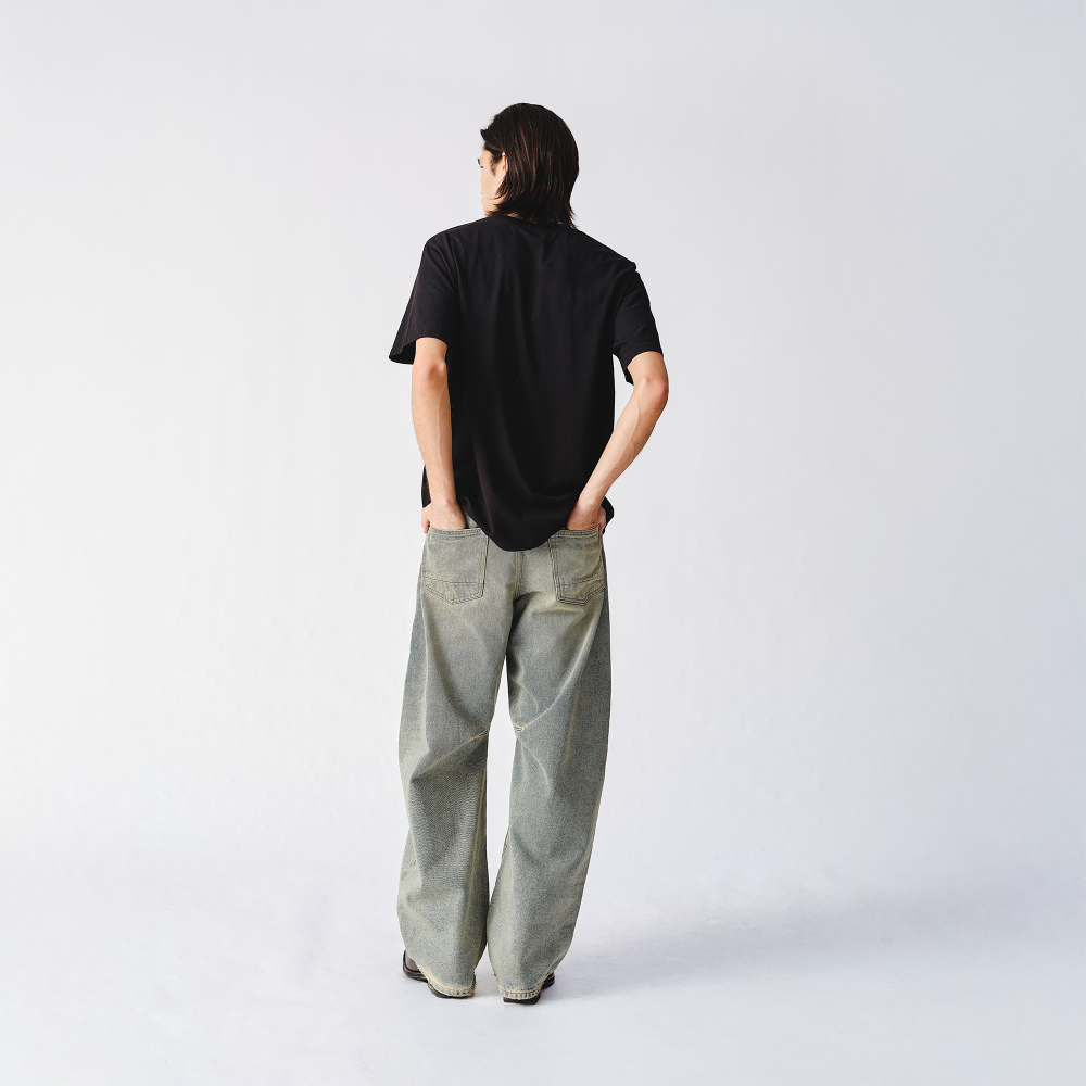 RS No. 9 London Graphic Black T-Shirt - Back