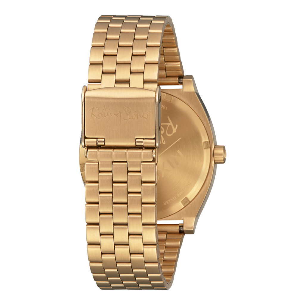 Rolling Stones Time Teller Watch Gold / Gold